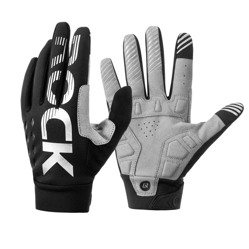 ROCKBROS Vollfinger Handschuhe Fahrradhandschuhe mit Touchscreenfunktion