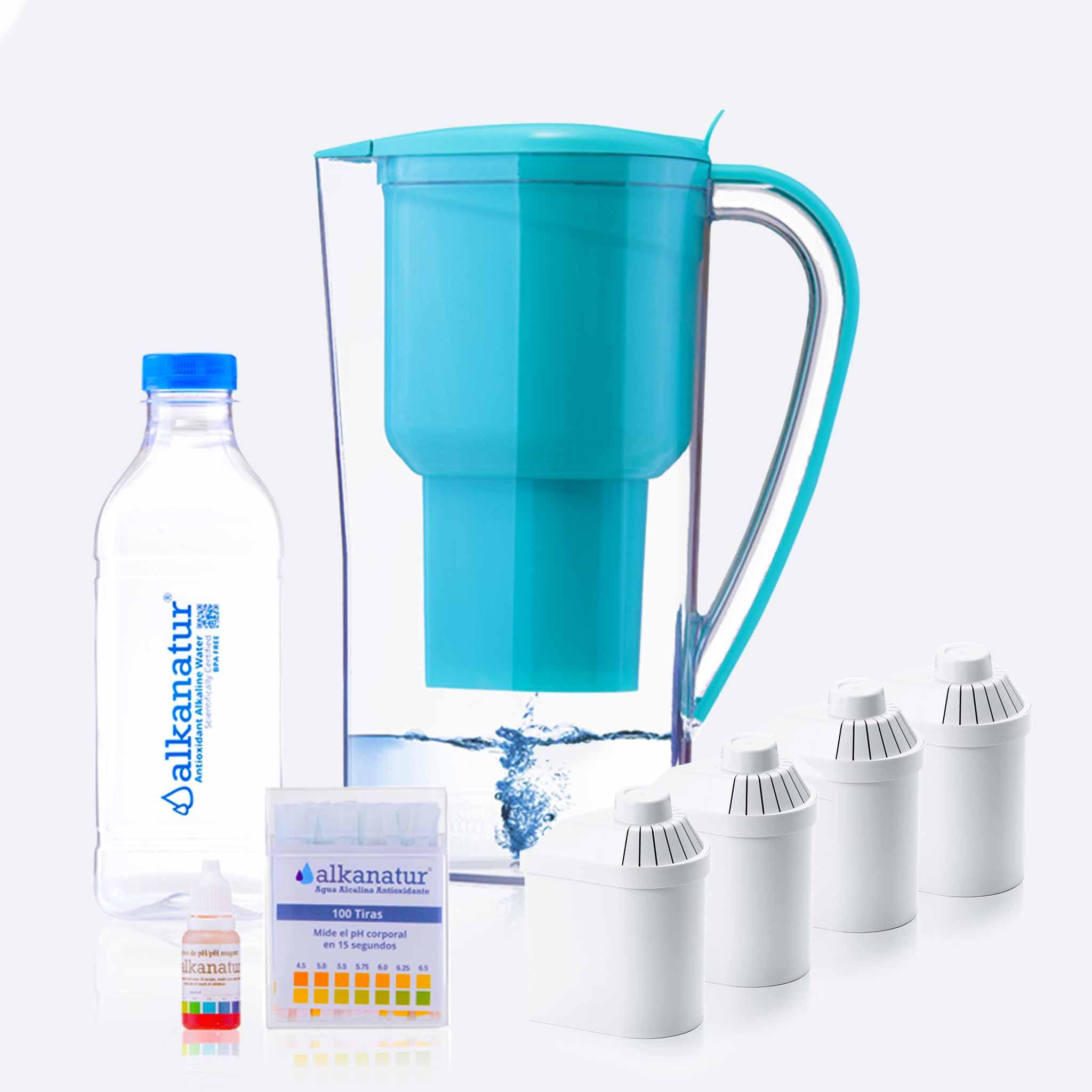 Alkanatur Alkaline Ionised Water Jug Annual Pack