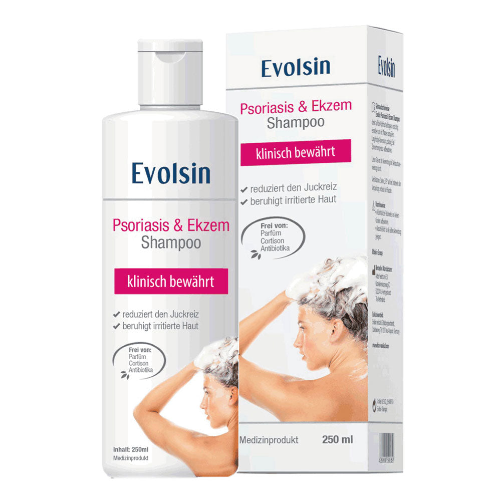 Psoriasis & Ekzem Shampoo für Kopfhaut & Körper