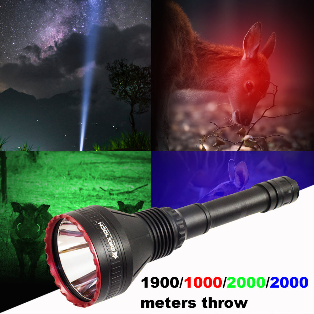 MAXTOCH Hunter X Pro multiple beam colors