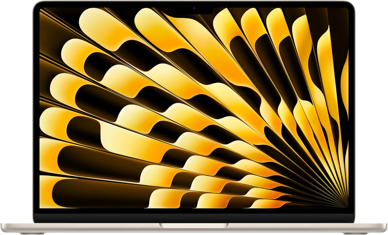 Apple 2024 MacBook Air (13-inch, Apple M3 chip with 8‑core CPU and 8‑core GPU, 8GB Unified Memory, 256GB) - Midnight