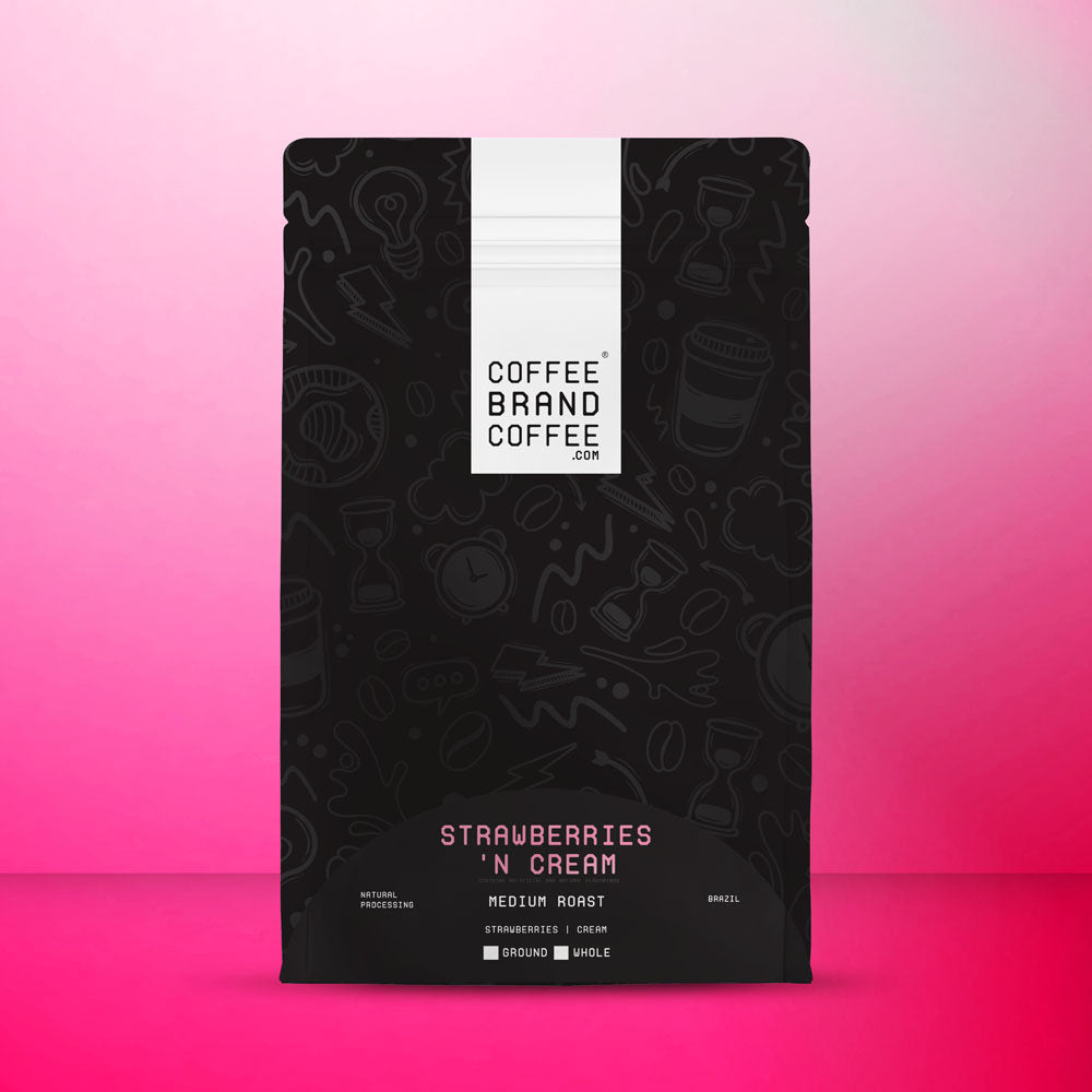 Strawberries 'n Cream Flavored Coffee