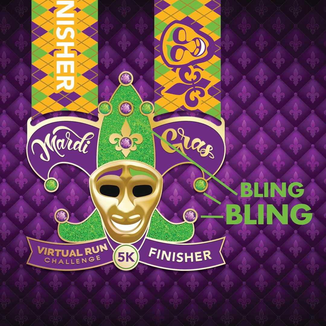 Mardi Gras Challenge 5k (3.1mi)