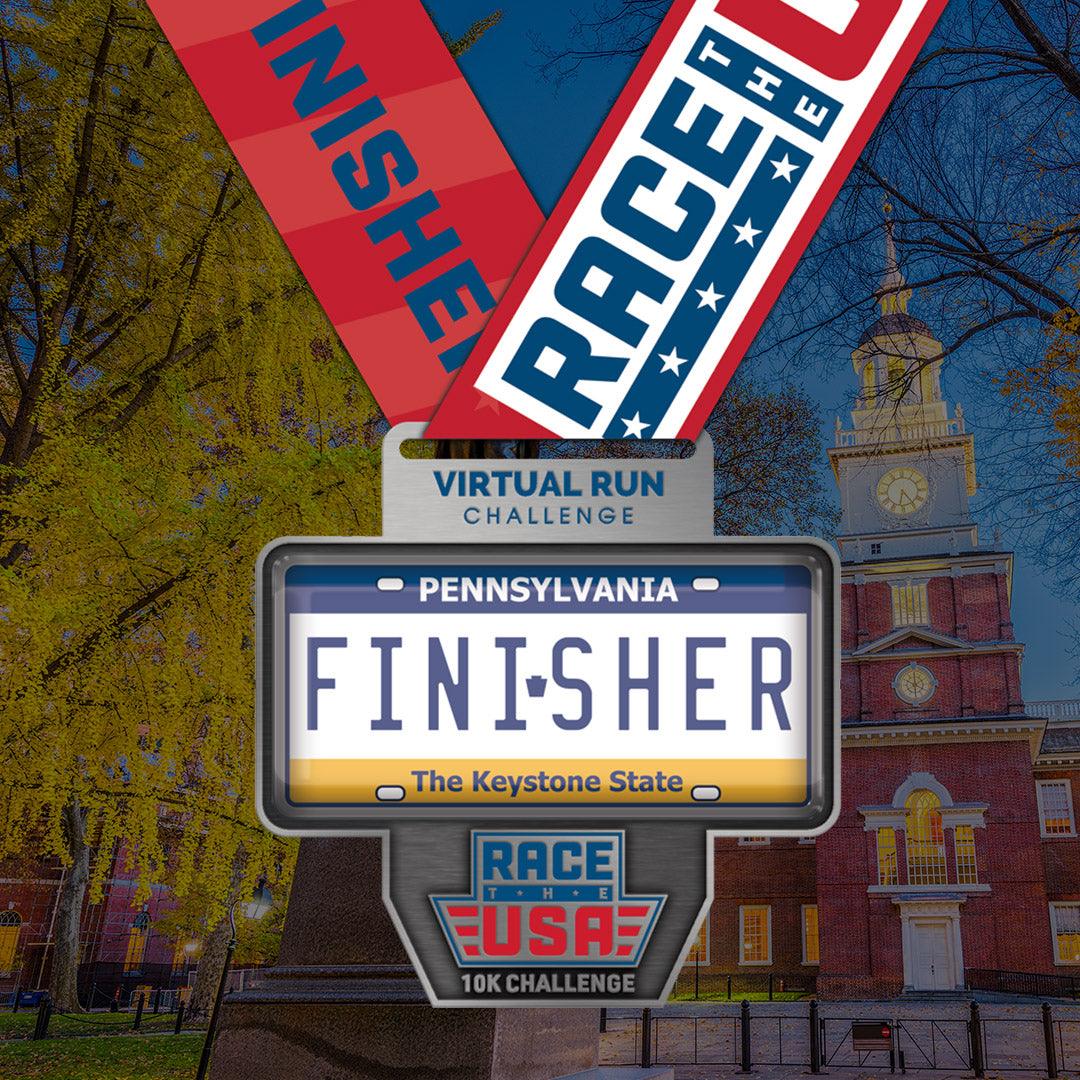 Race the USA - Pennsylvania 10k (6.2mi)