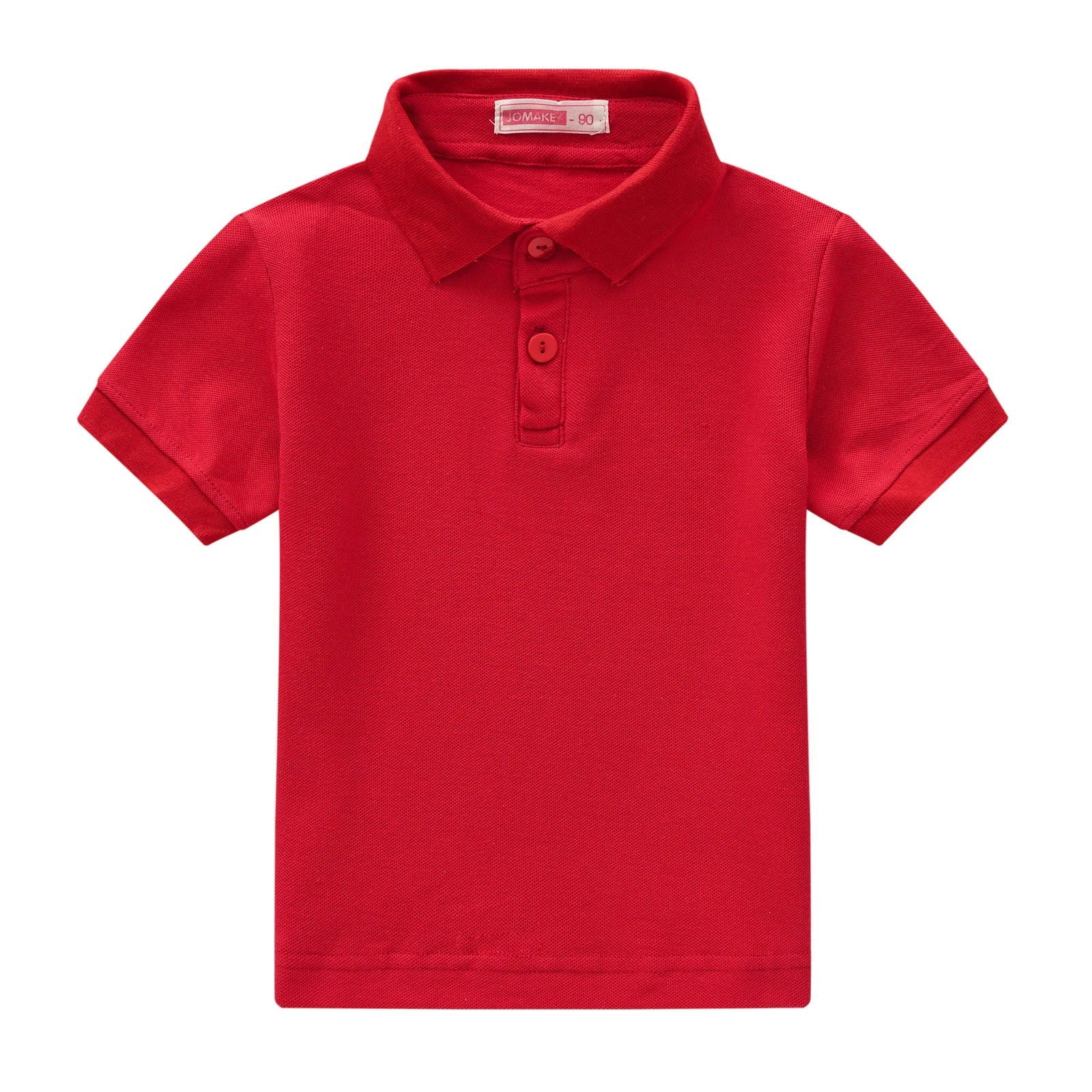 Girls Casual Classic Design Slightly Stretch Cotton POLO