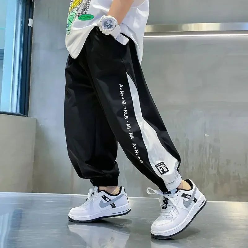 Boys Sport Pants Thin Mosquito Repellent Pants