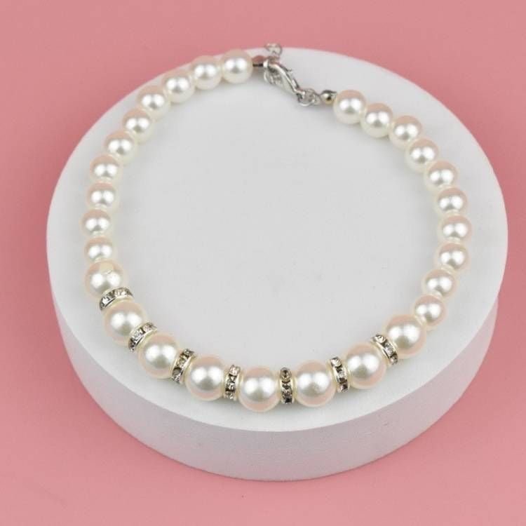 Dog & Cat Pearl Necklace