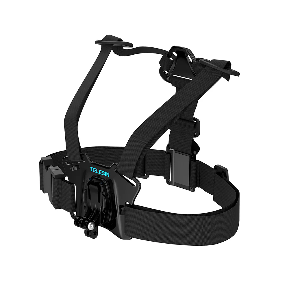 TELESIN Chest Belt Head Strap Mount for GoPro