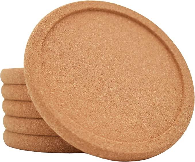 Cork Coaster For Office or Family (30 Pcs)