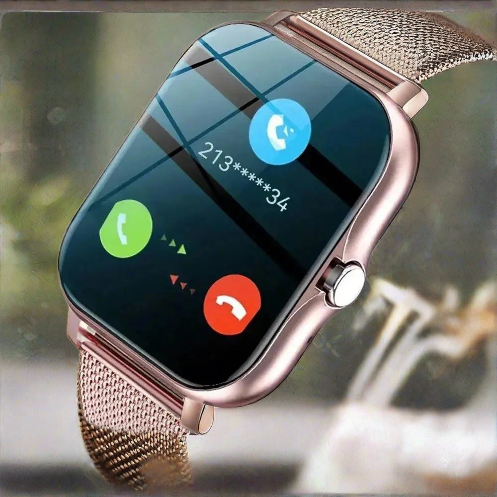 Bluetooth Smartwatch for Android 1.44 Smartwatch Features and Benefits, Full Touch Screen Smart Watch for Men and Women