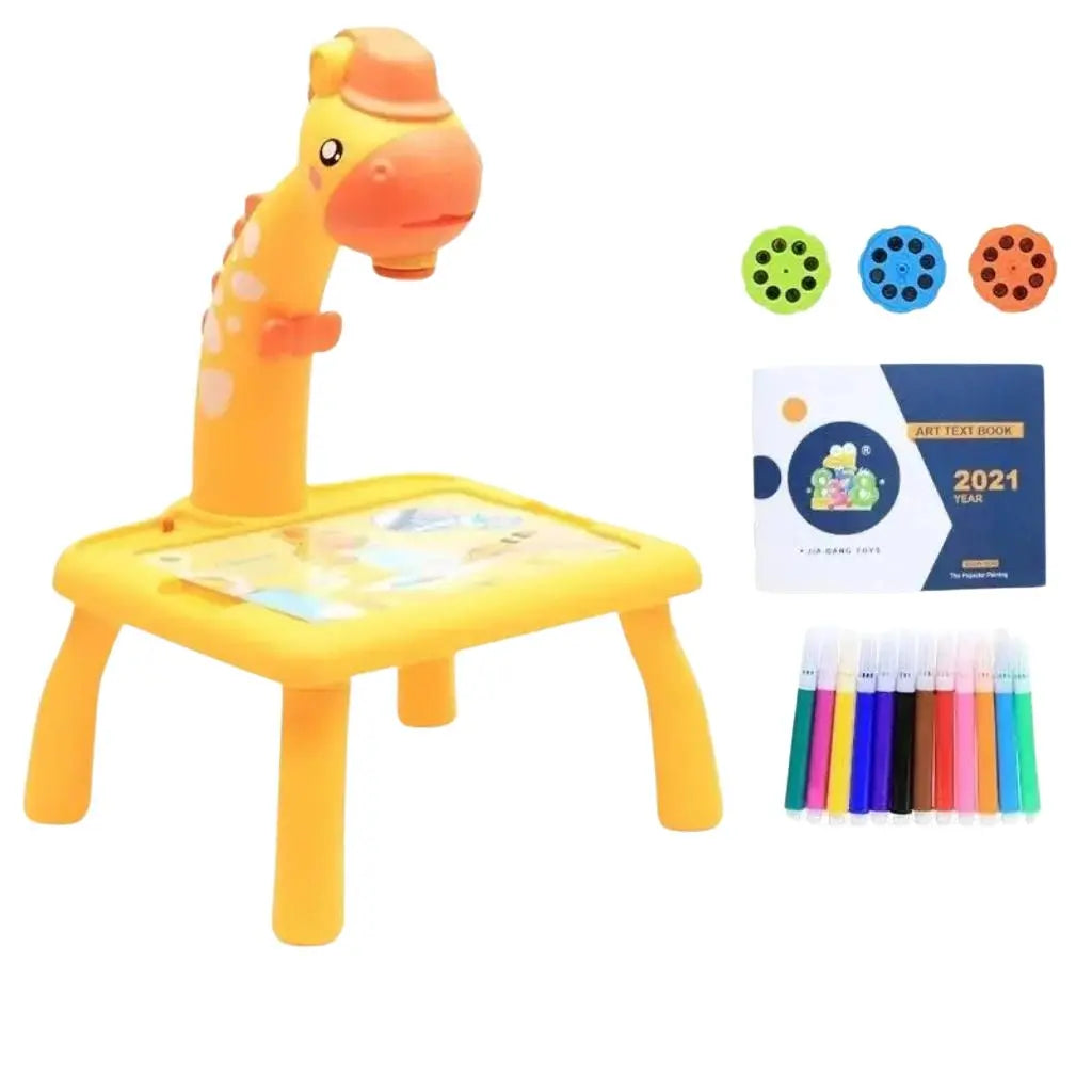 Drawing Projector Table, Art Drawing Table, Kids Painting Board, Educational Learning For Kids, Led Projector Mini