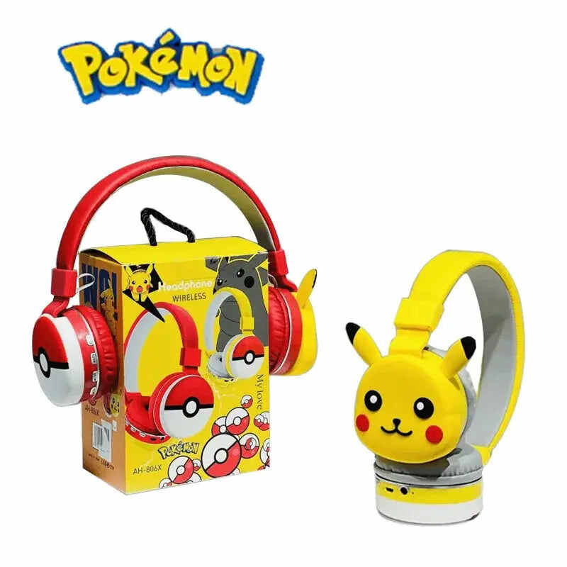 Pokemon Pikachu Bluetooth Headphones for Kids - eKids Headphones