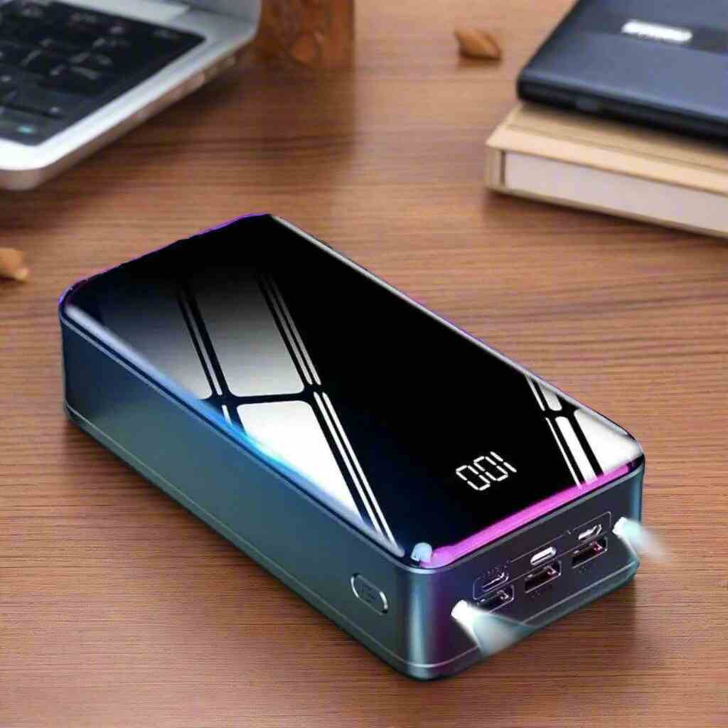 Power Bank Portable Charger 50000mAh, LED Digital Display With flashlight