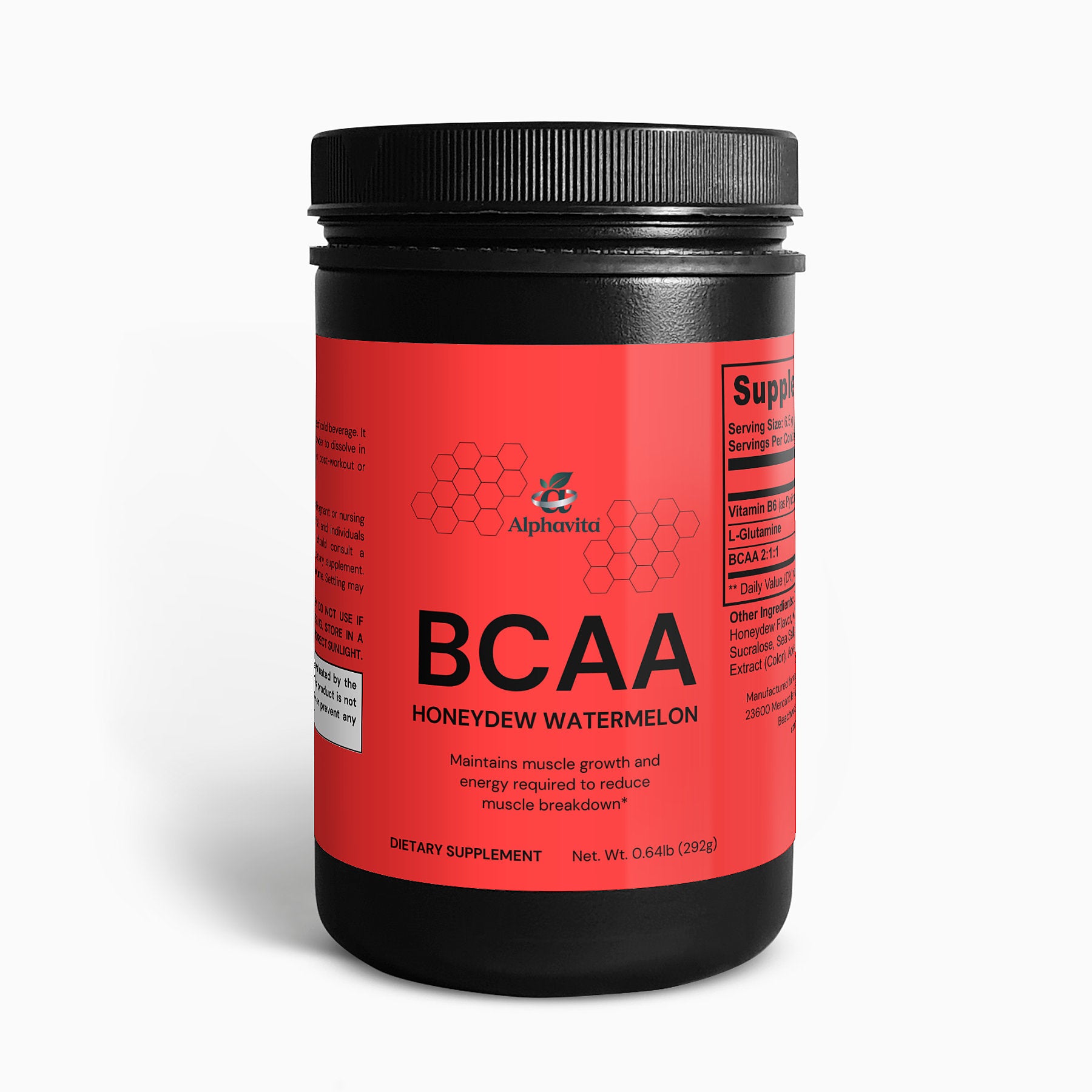 BCAA Post Workout Powder (Honeydew/Watermelon)