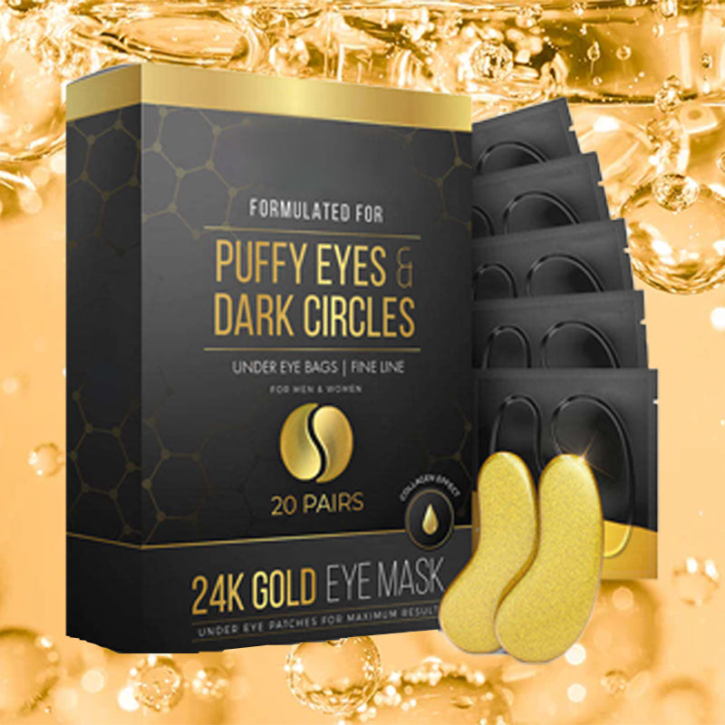 24K Gold Eye Mask