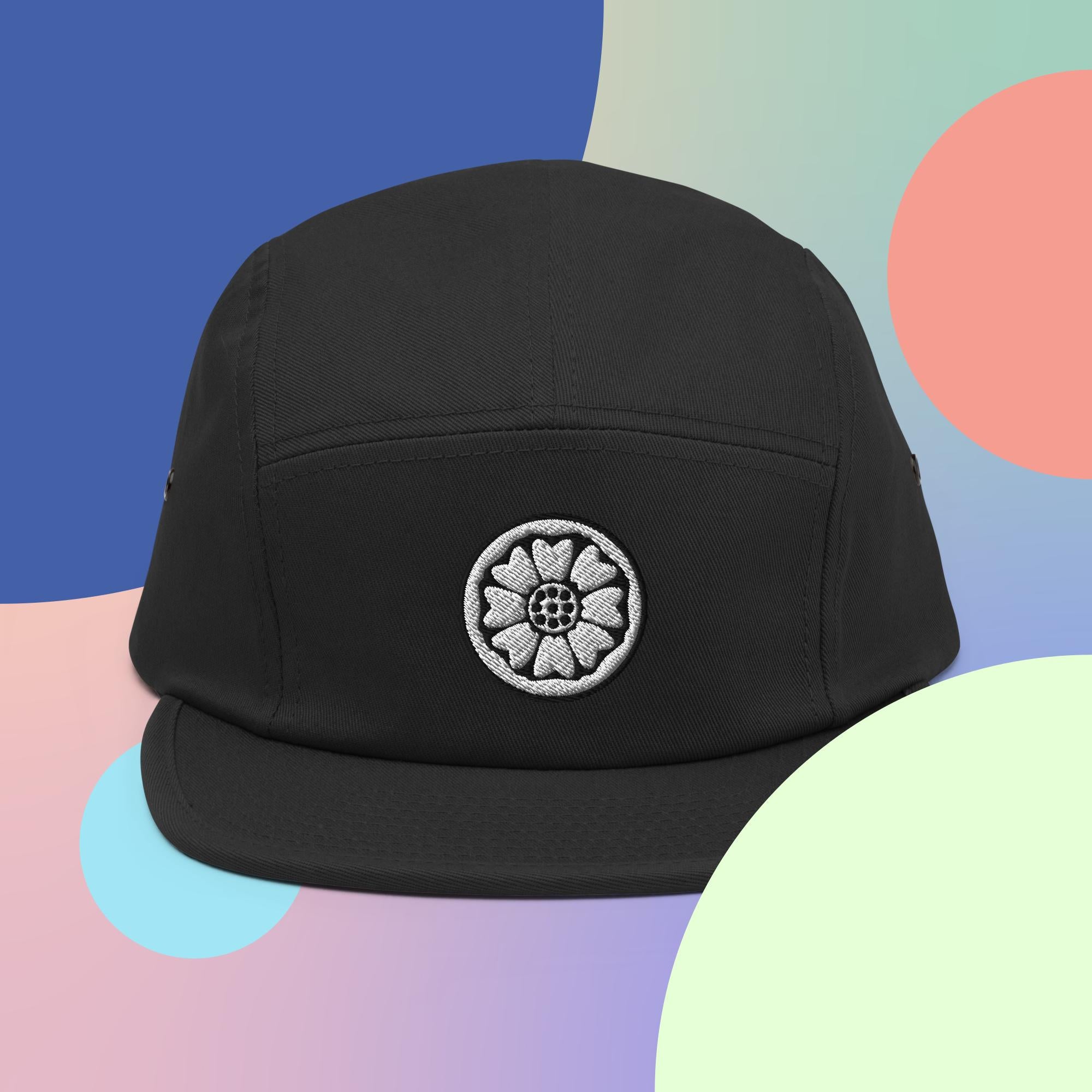 Pai Sho Piece White Lotus Cosplay Anime Cartoon Five Panel Cap