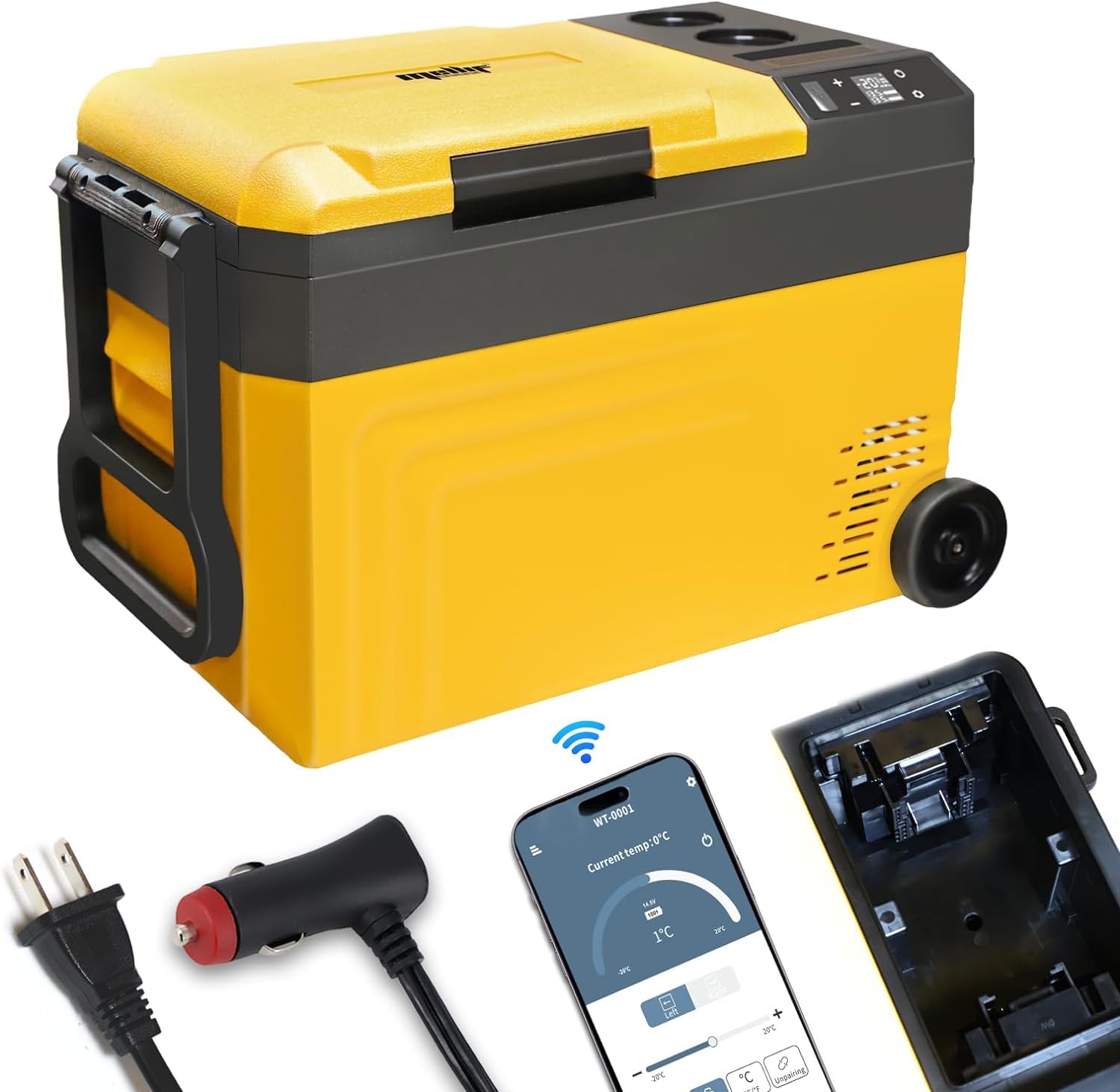 Mellif for DeWalt MINI fridge 18v 20V/60V Battery Cooler Iceless Hybrid Fridge Freezer
