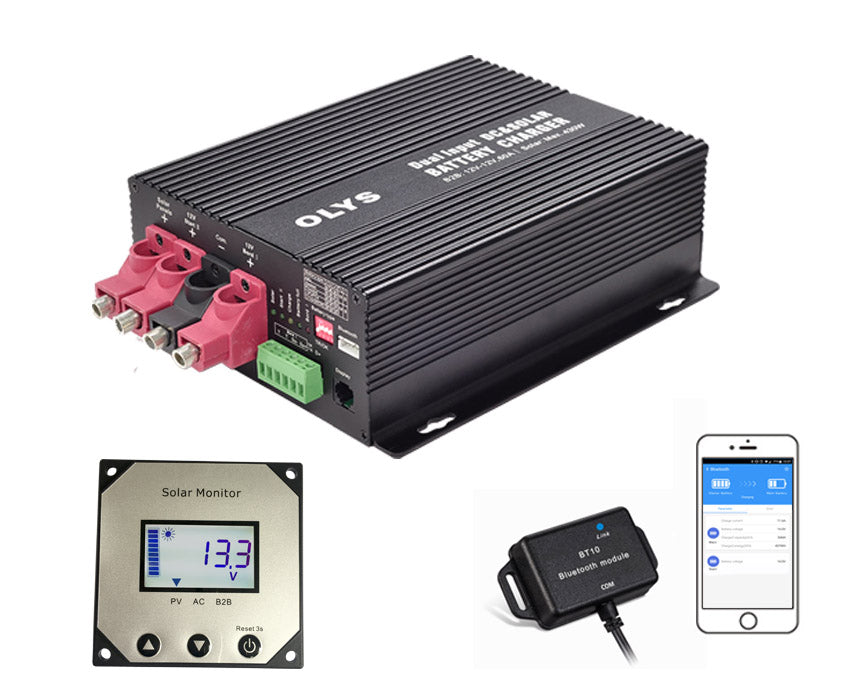 12V 30A DCDC Charger with 30A Solar Input