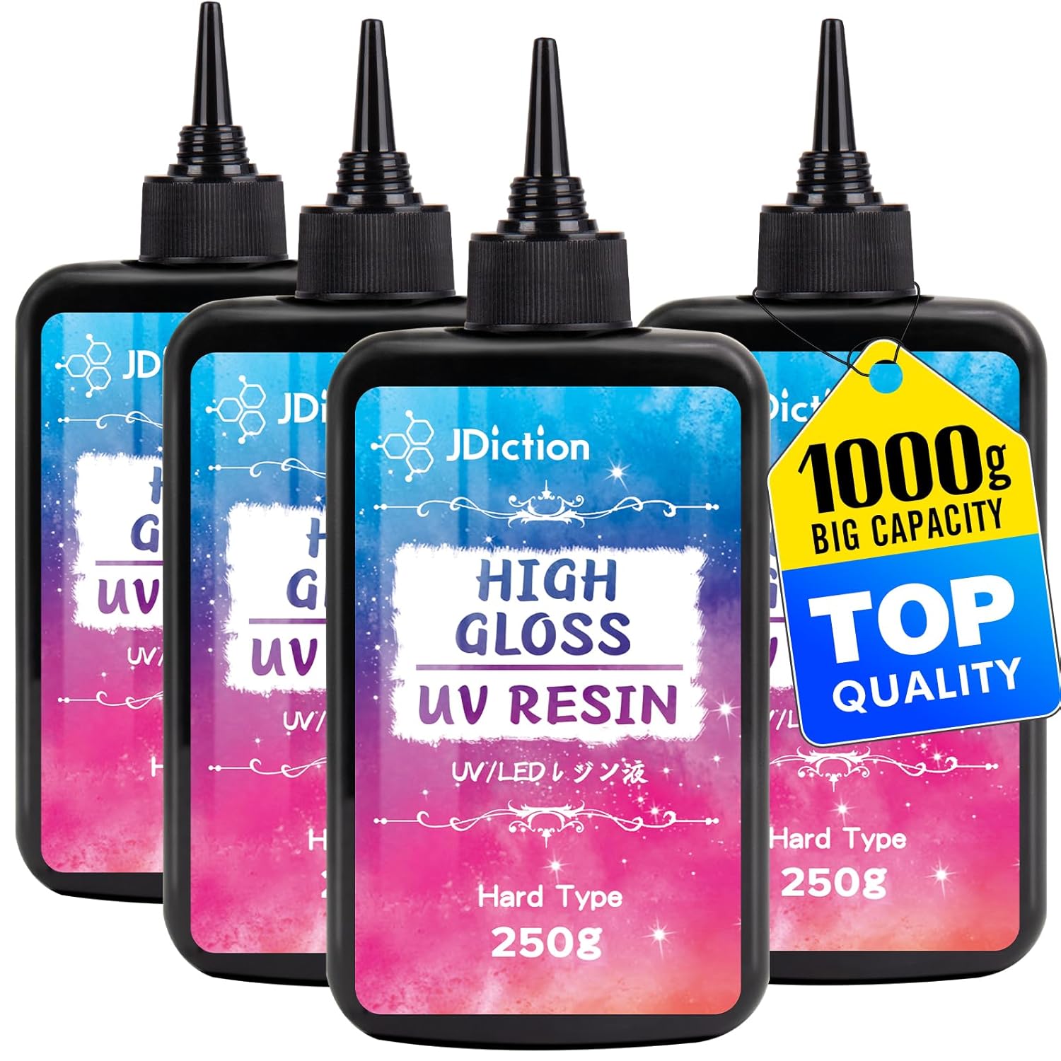 JDiction High Gloss UV Resin - 1000g