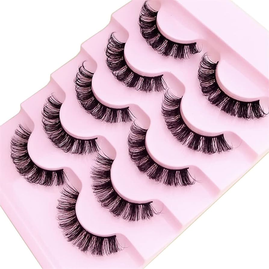 Sofia Russian D Curl Cat Eye Strip Lashes (5 Pairs)