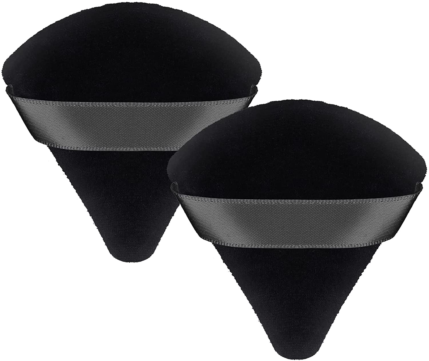 Velvet Triangle Setting Powder Puff - 2 pack