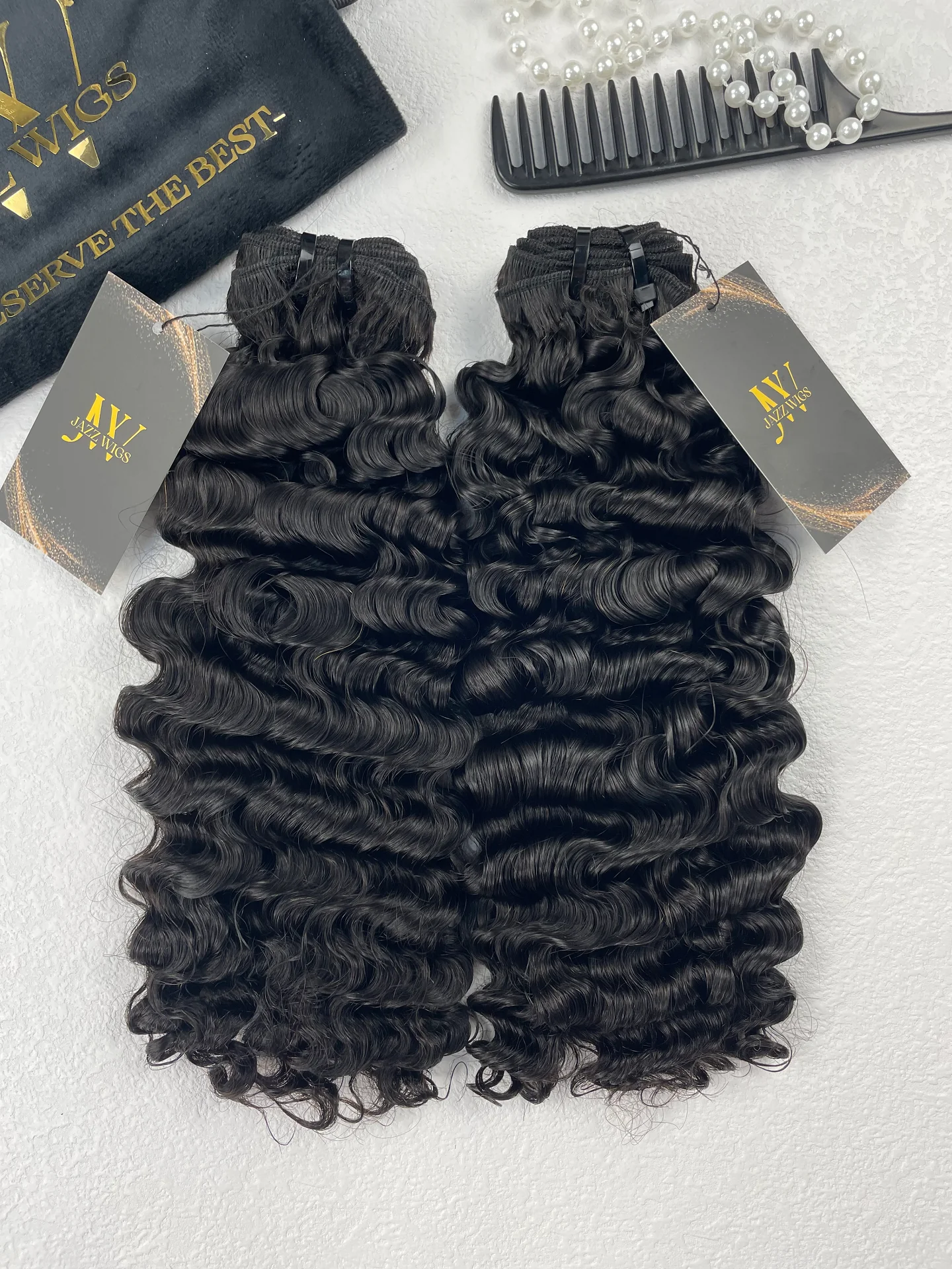 Top Raw Hair Burmese Curly - 2 Pcs Bundles