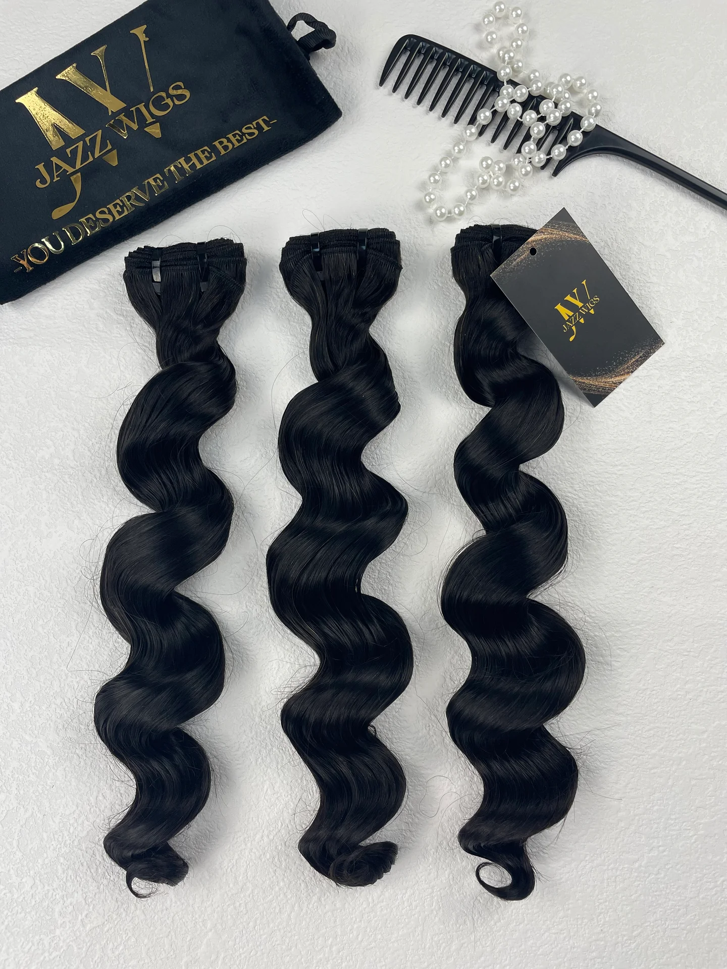 Top Raw Hair Loose Deep - 3 Pcs Bundles