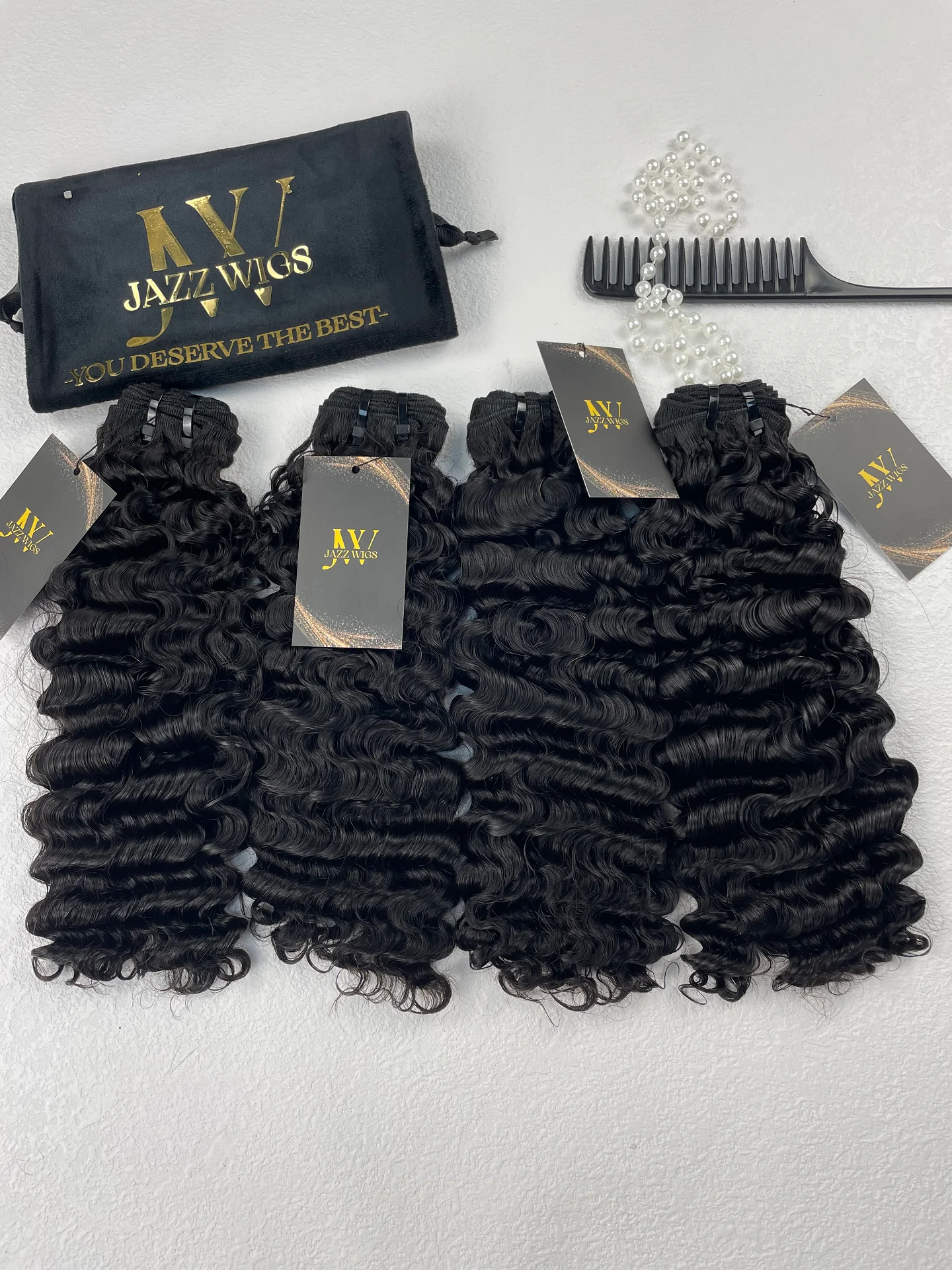 Top Raw Hair Burmese Curly - 4 Pcs Bundles