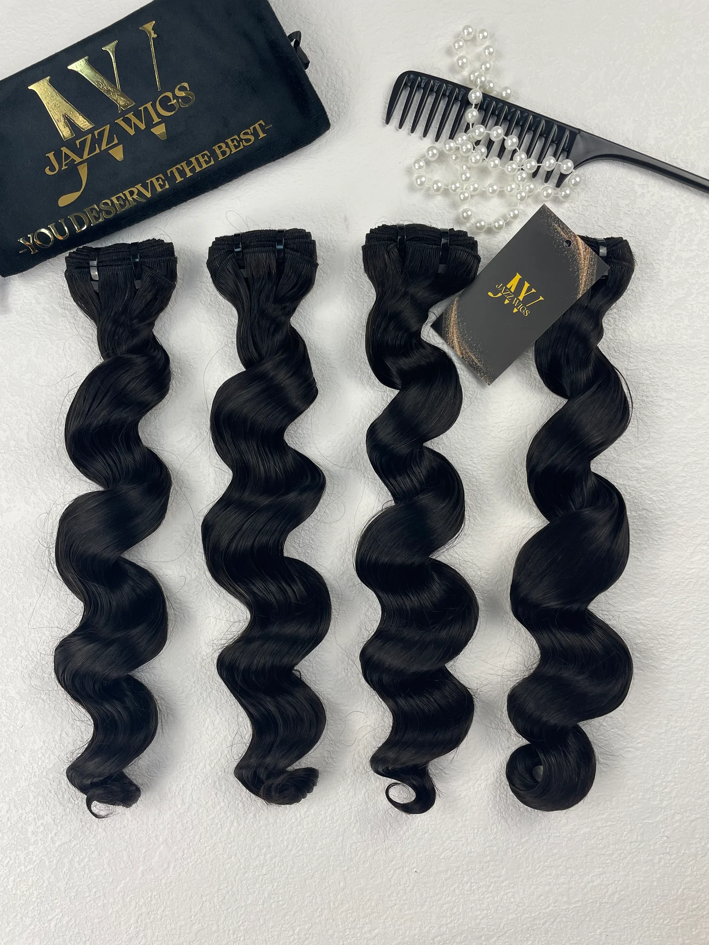 Top Raw Hair Loose Deep - 4 Pcs Bundles