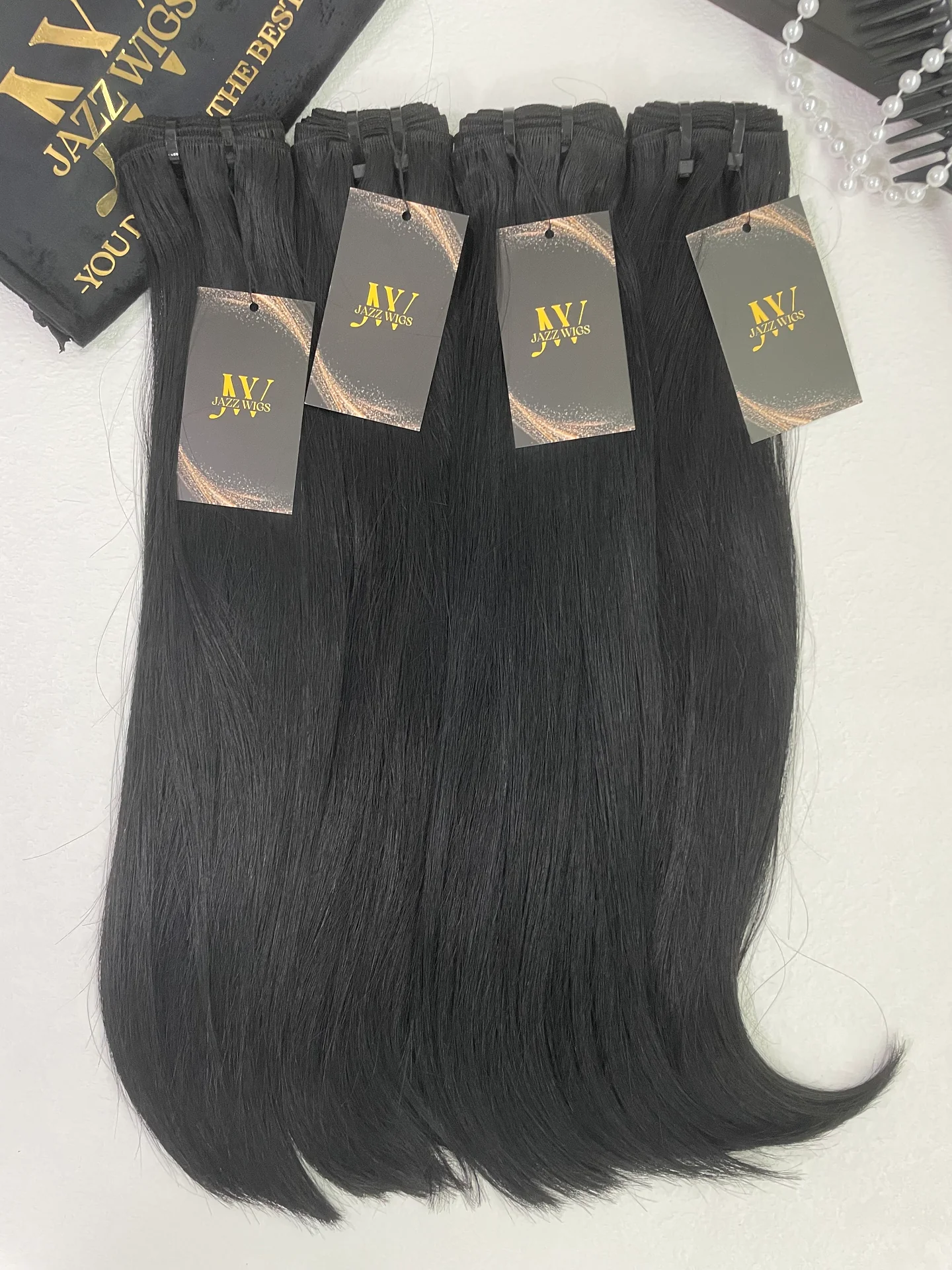 Top Raw Hair Straight - 4 Pcs Bundles