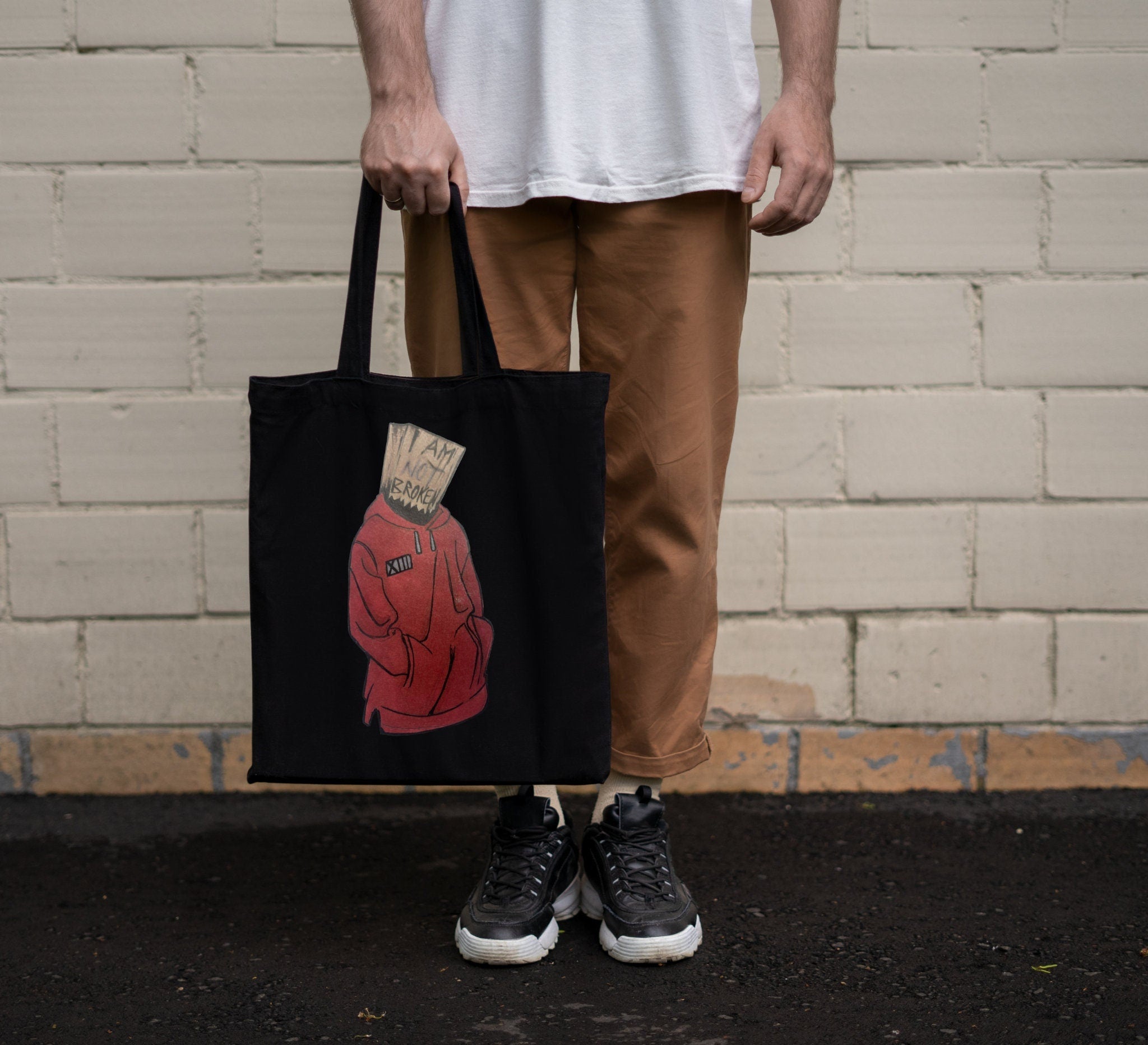 I am Not Broken Tote Bag