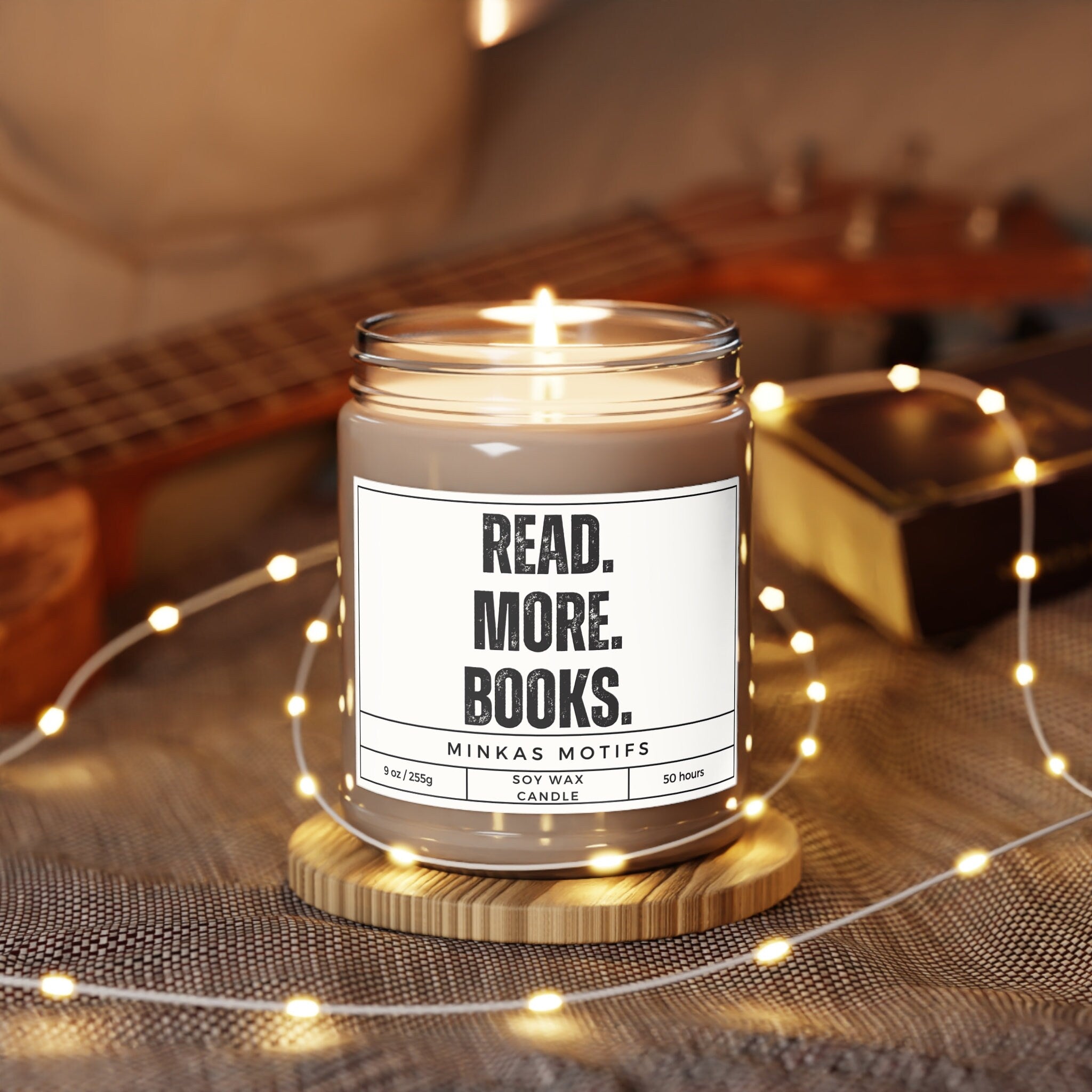 Read More Books 9oz Scented Soy Candle