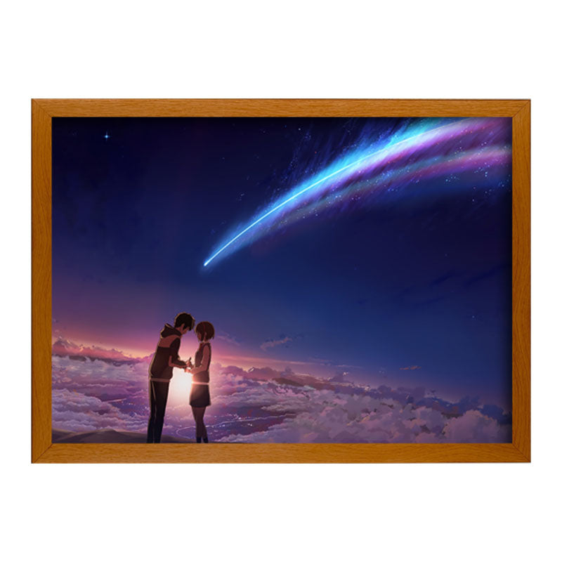 Your Name Light Painting Lamp Light-up Artwork Night Light