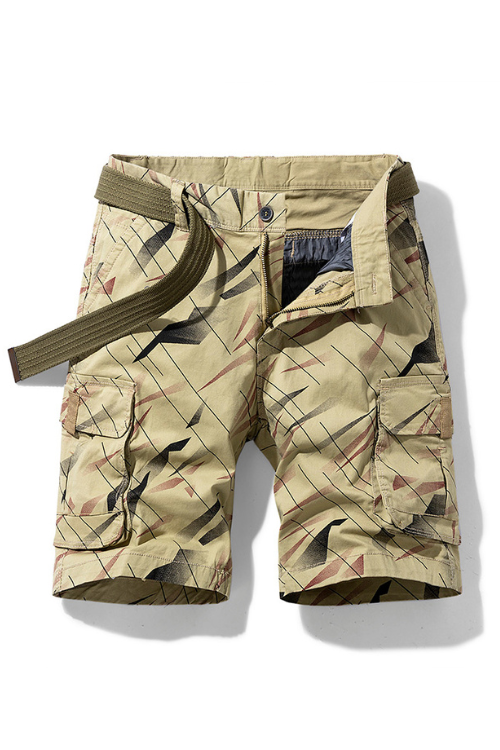 Summer Casual Men Shorts Cotton Outdoor Multi-pocket Cargo Shorts Men Jogger Military Shorts Men Clothing