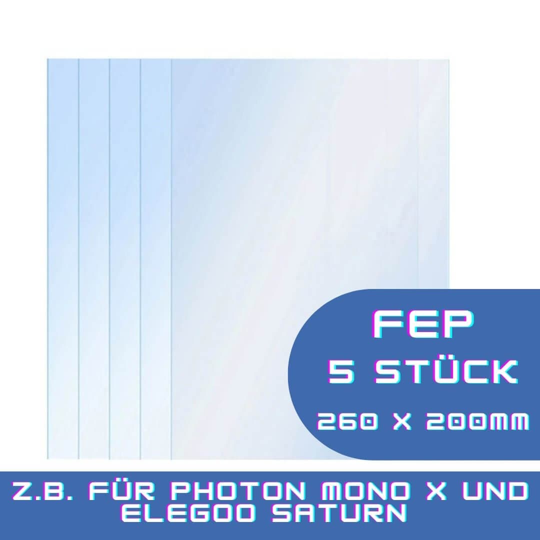 FEP Folie Photon Mono X oder Saturn - 260x200mm