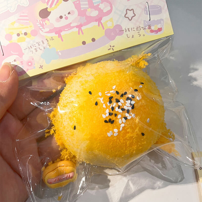 Egg Yolk Pastry Stress Relief Squishy Toy