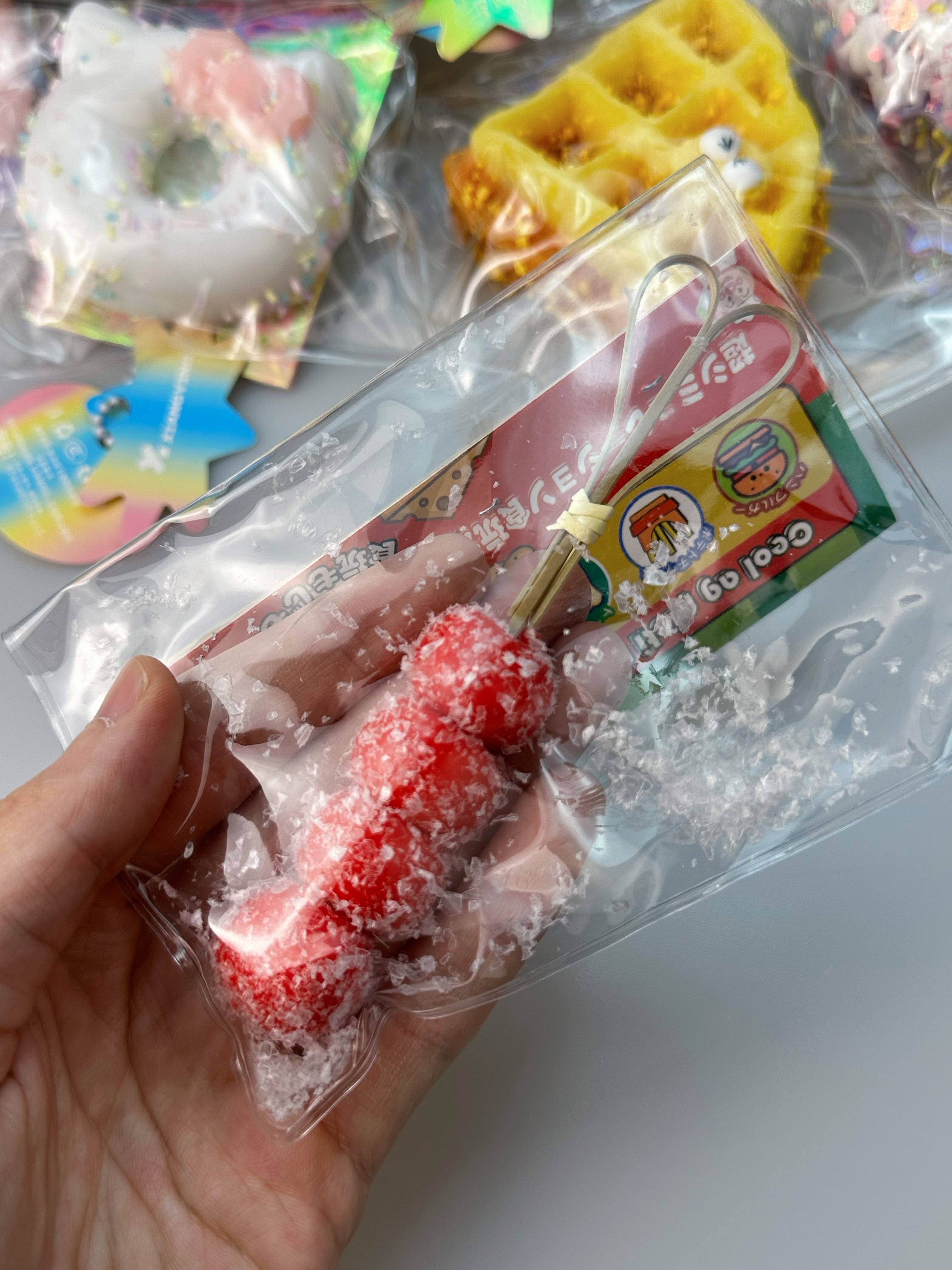 Sugar-Coated Haws On A Stick Stress Relief Squishy Toy