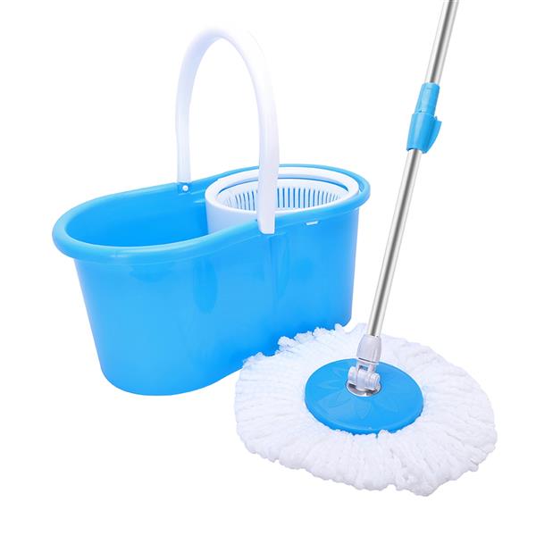 360° Spin Mop with Bucket & Dual Mop Heads