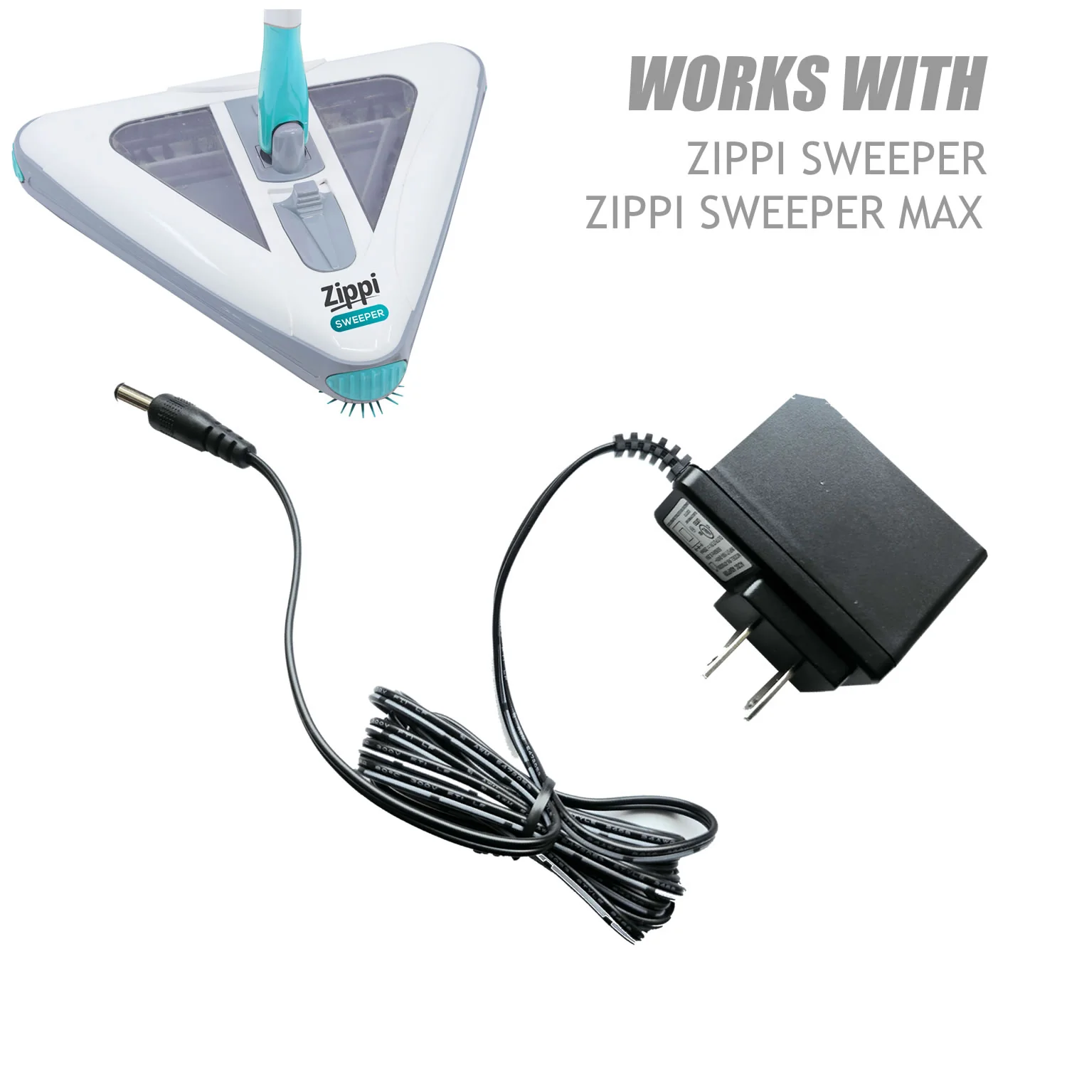 Zippi Sweeper Replacement Charge Cord