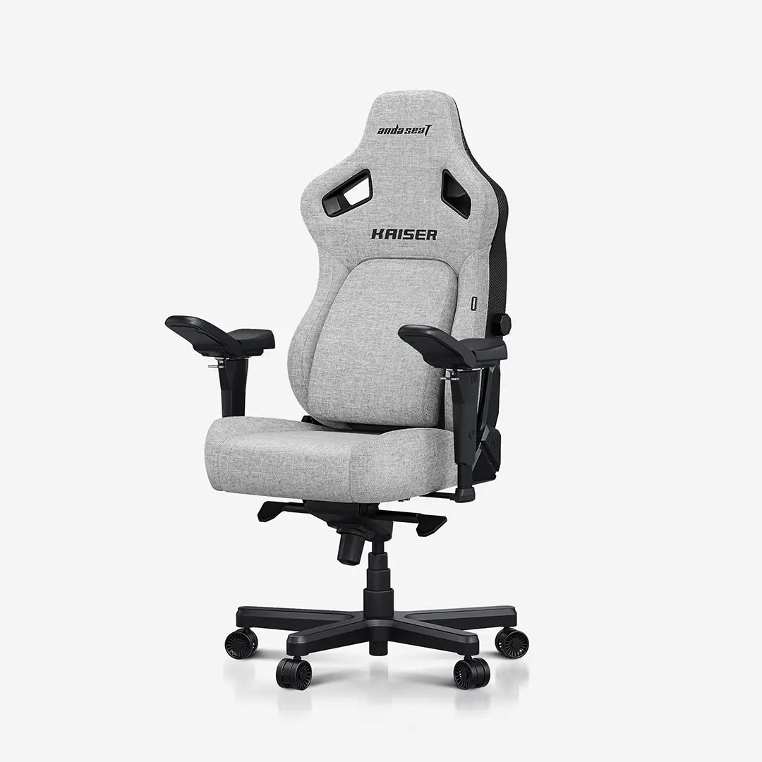 AndaSeat Ash Gray Kaiser 4 Series Premium Gaming Chair