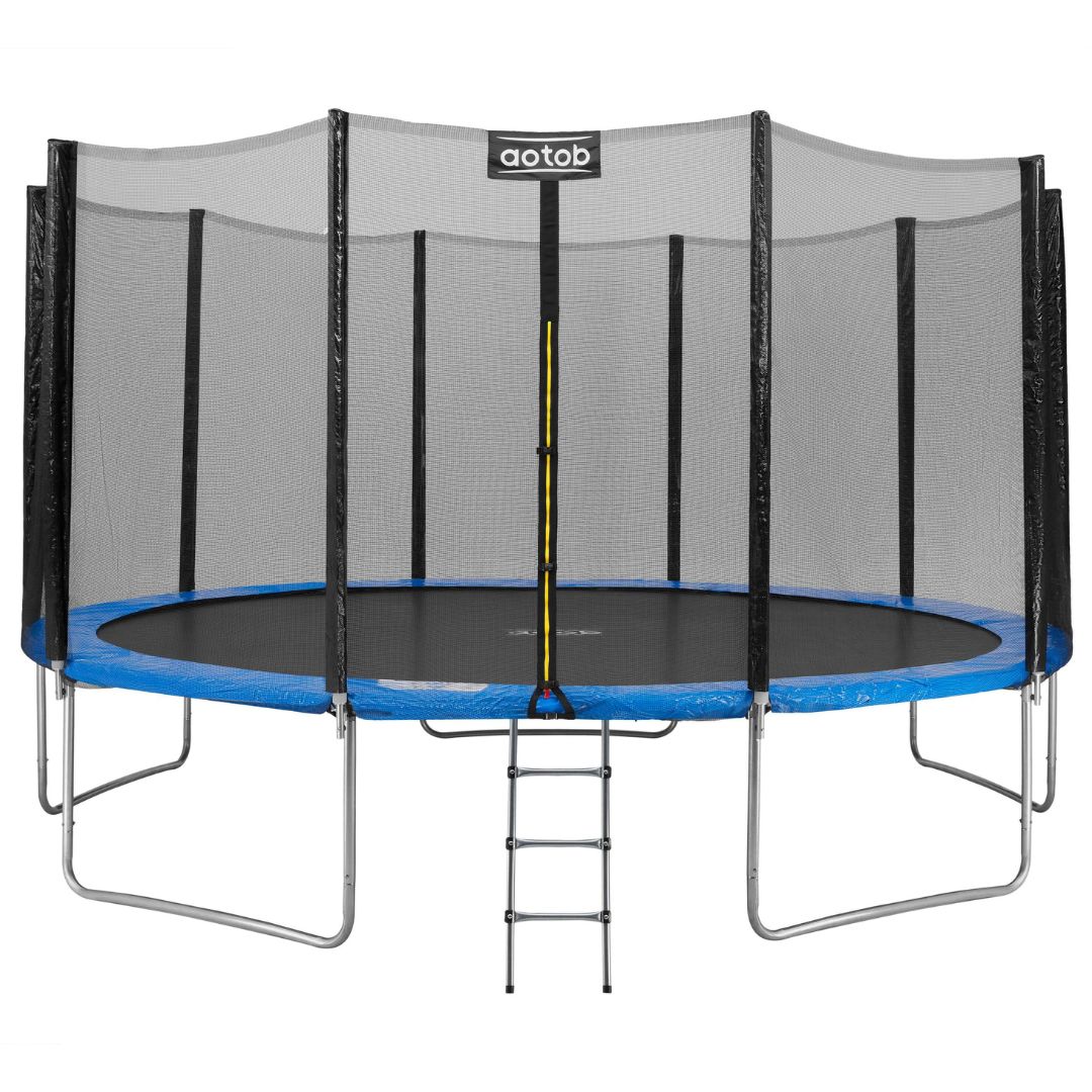 14 15ft Out-Net Round Trampoline