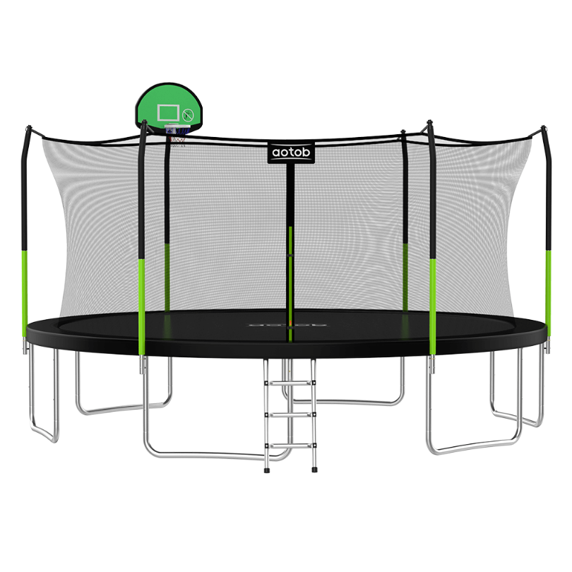 14ft In-Net Round Trampoline