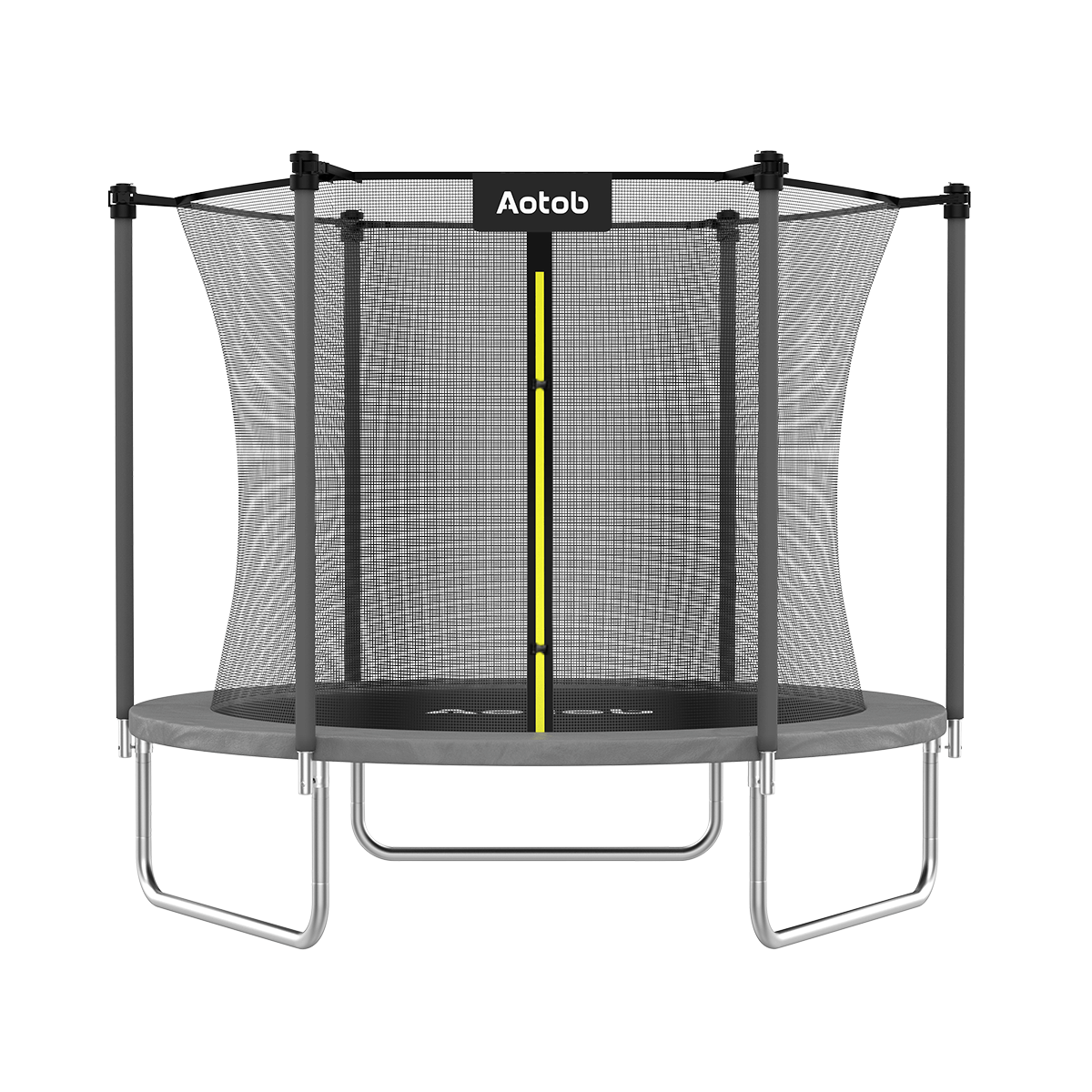 8 10ft In-Net Round Trampoline