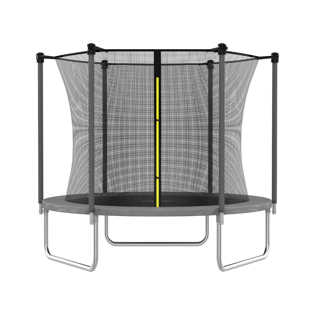 8ft Gray Trampoline