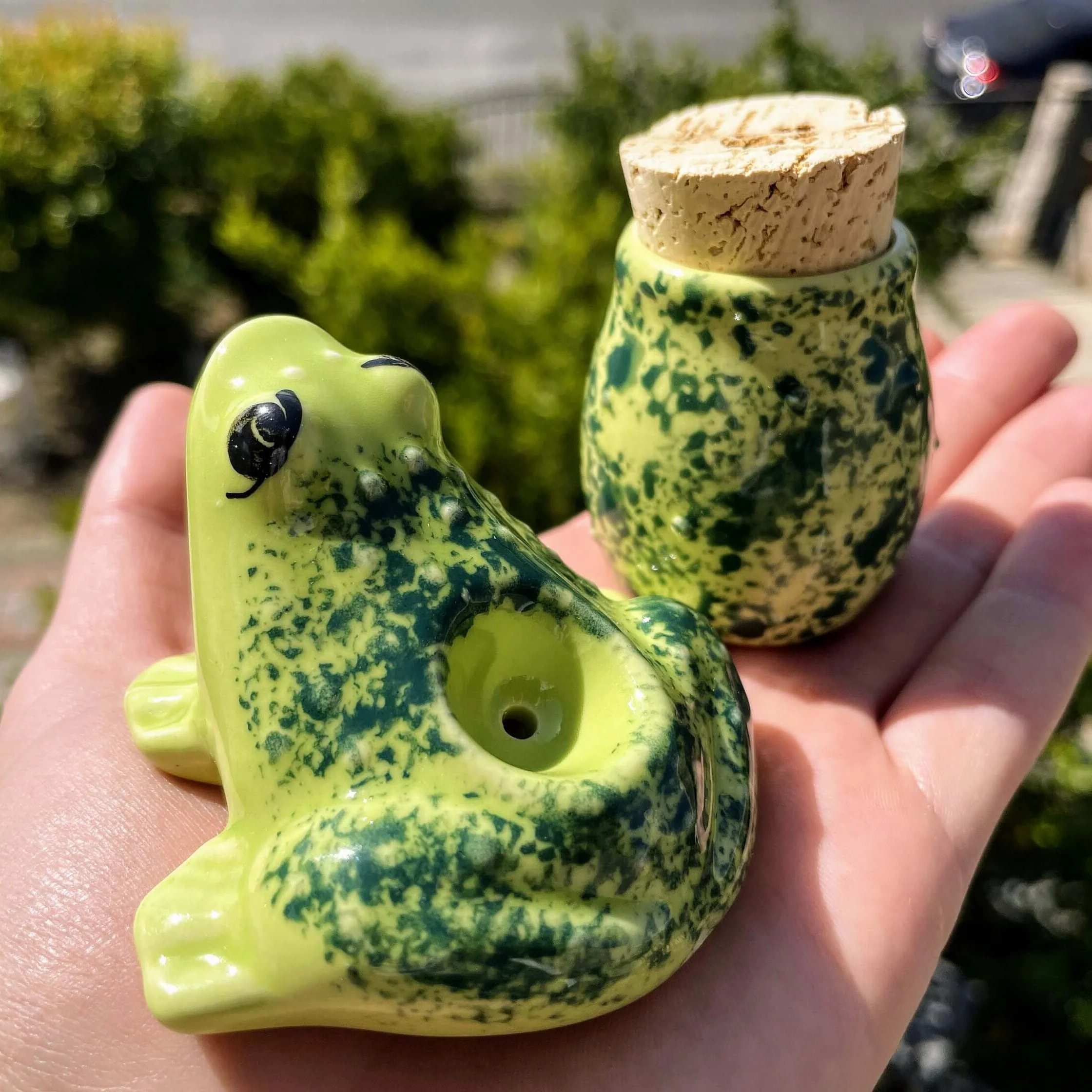 Frog Set (Pipe + Jar)