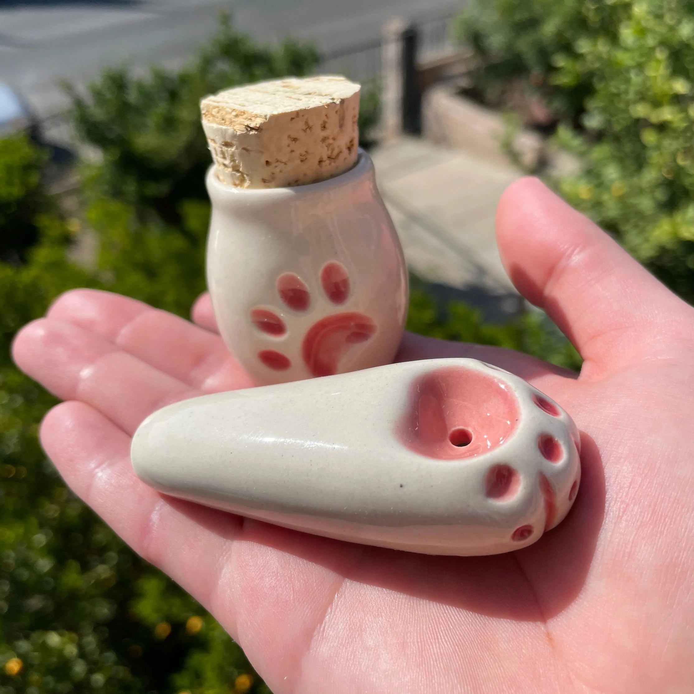 Cat Paw Set (Pipe + Jar)