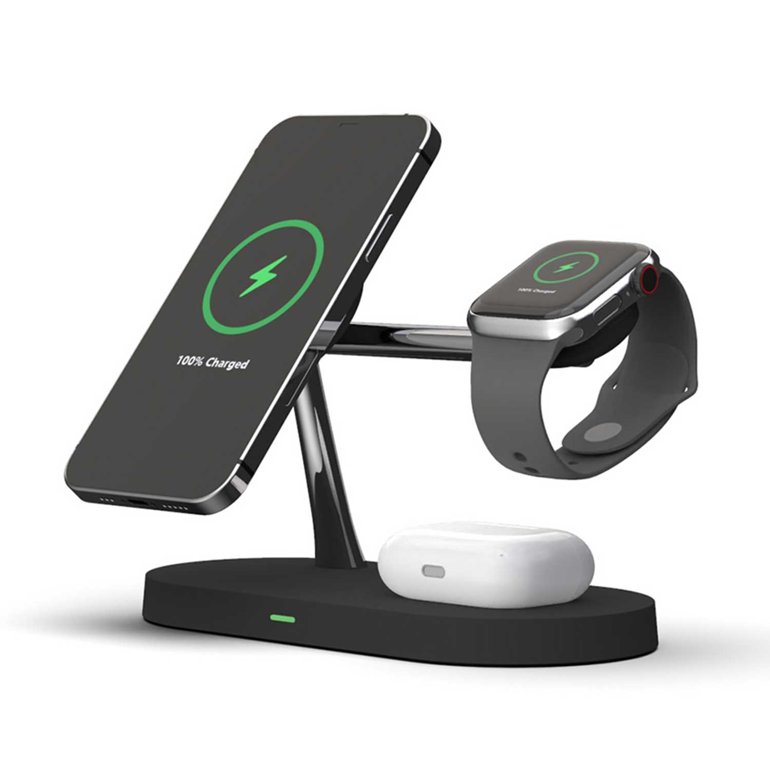 Tough On 5 in 1 Magnetic MagSafe Wireless Charger Stand Dock