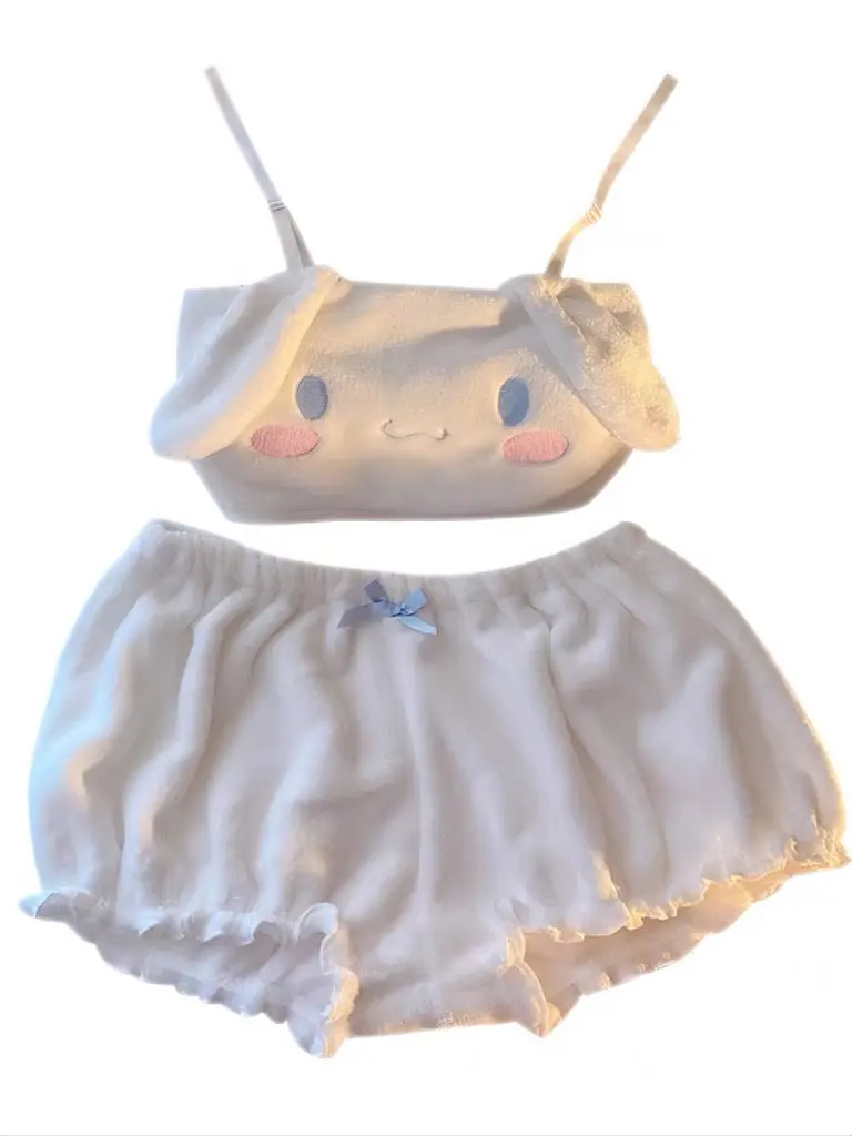 'Cinnamon Cutie' Kawaii Fleeced Costume Homewear