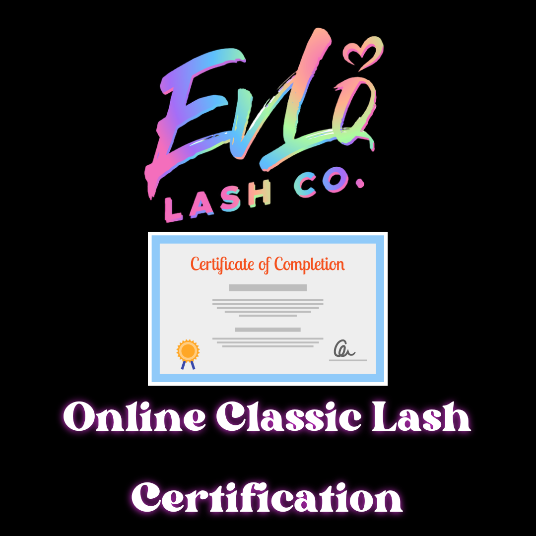 Online Classic Lash Certification Course