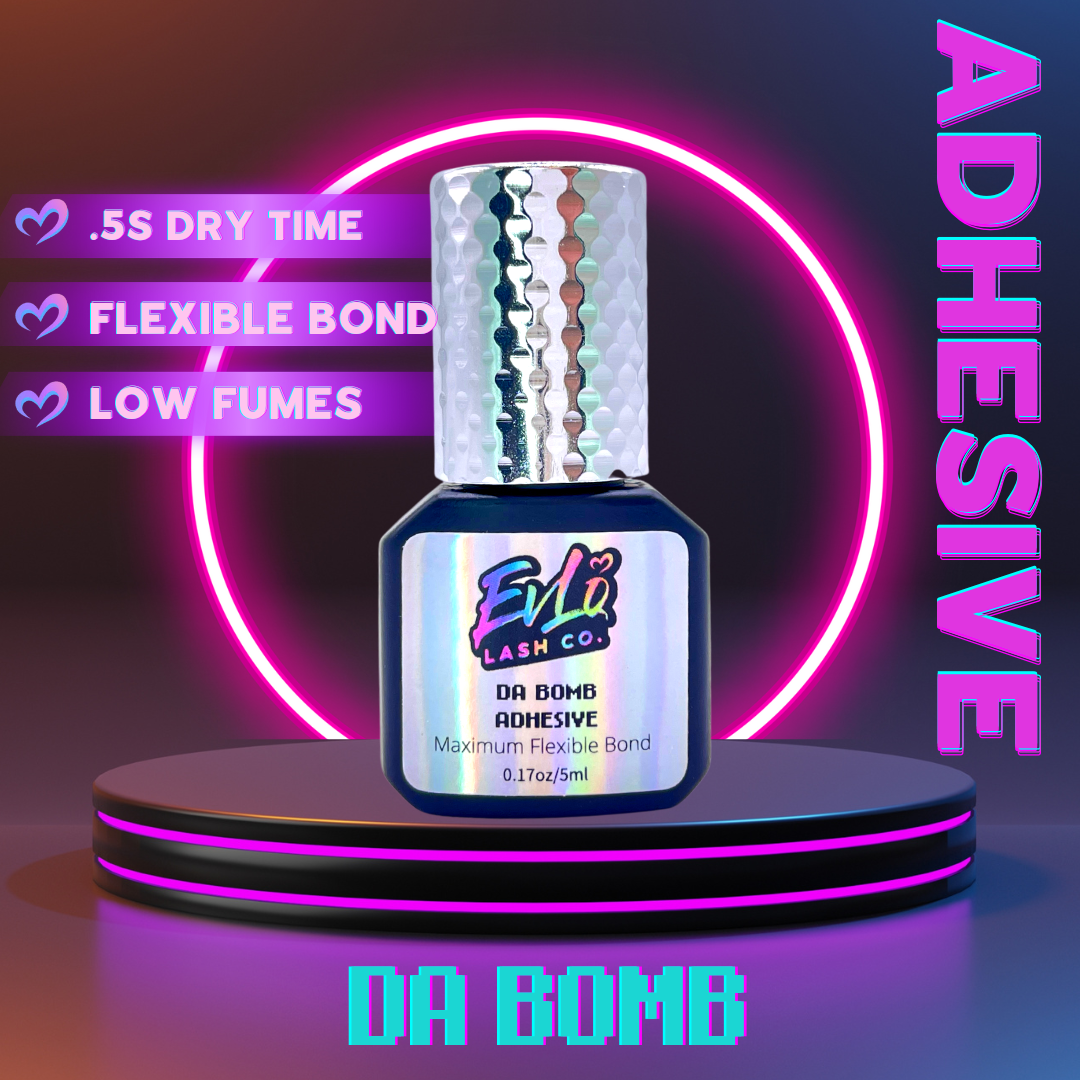 Da Bomb Lash Adhesive - Instant Eyelash Extension Glue (.5s)